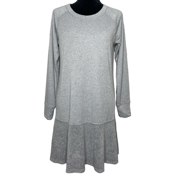 CAbi Flashdance Jersey Dress in light gray Size Small - Picture 2 of 11